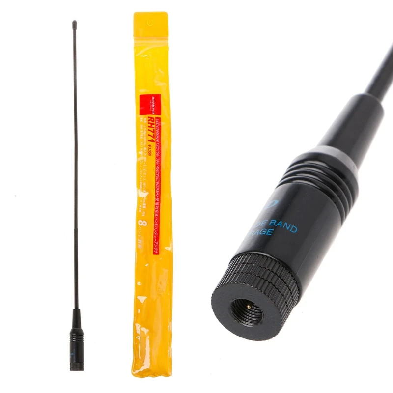 RH 771 Двухдиапазонная рация портативная радиоантенна VHF/УВЧ SMA Male для Baofeng UV
