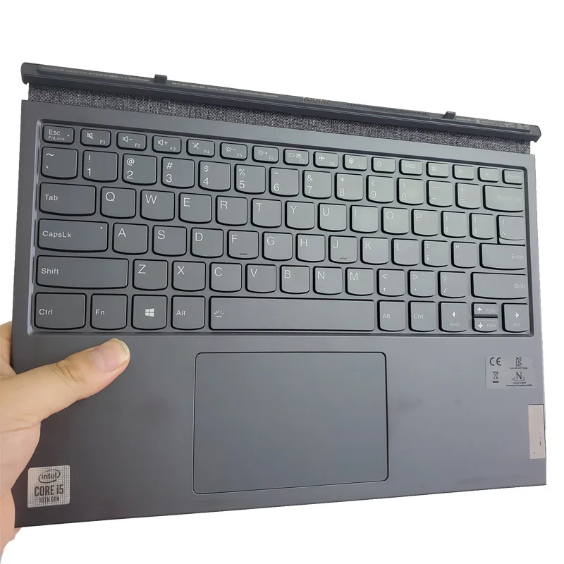 

Free Shipping!! Original 90%New Tablet PC Base Keyboard For Lenovo yoga duet With Backlight Bluetooth