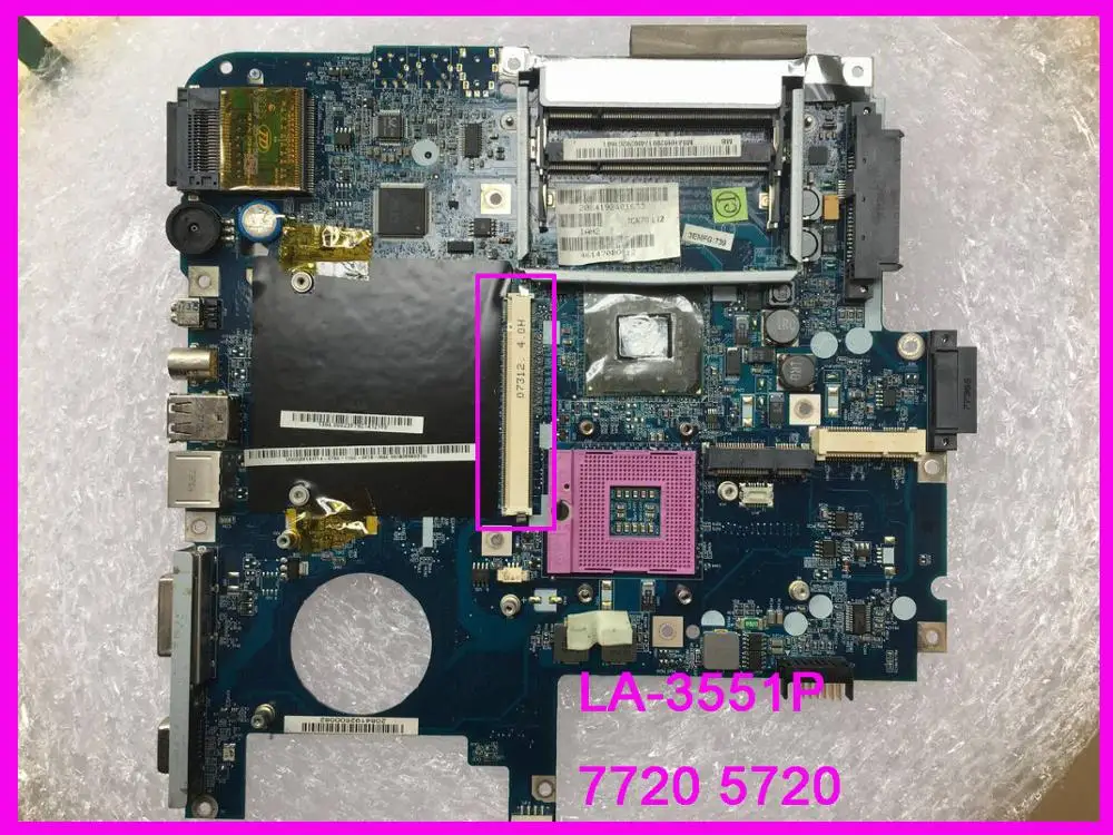 

ICK70 L12 LA-3551P fit for Acer 7320 7720 7720G 7720Z laptop motherboard MBALN02001 tested working