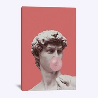 aesthetic modular poster home decor david statue wall artwork figure vaporwave hd print pictures canvas painting for bedroom