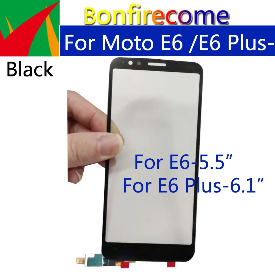

10Pcs\lot For Motorola For Moto E6 Plus Touch Screen For Moto E6 XT2005-3 Touch Panel Digitizer Sensor Replacement