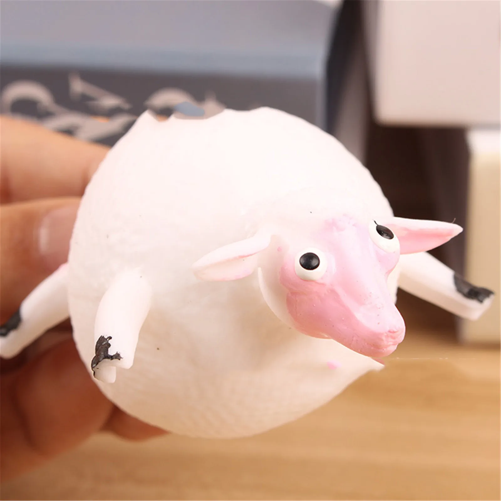 Игрушки для снятия стресса ракетка мяч мягкий резиновый надувной исцеляющая