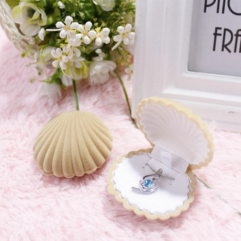 Эстетическая мода многоцветный бархатный бокс для хранения ювелирных изделий