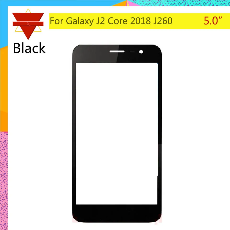 

10Pcs\lot Replacement For Samsung Galaxy J2 Core 2018 J260 J260G J260SM J260F LCD Front Touch Screen Glass Outer Lens