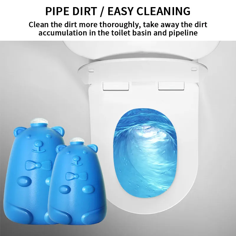 Синие пузыри для унитаза средство чистки Magic автоматический очиститель