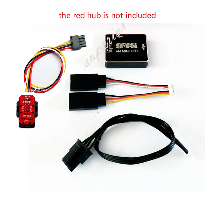 Мини модуль OSD Sup port DJI A2 NAZA V2 & Phantom CAN Port с 1 до 3 концентратором замены IOSD|Детали и