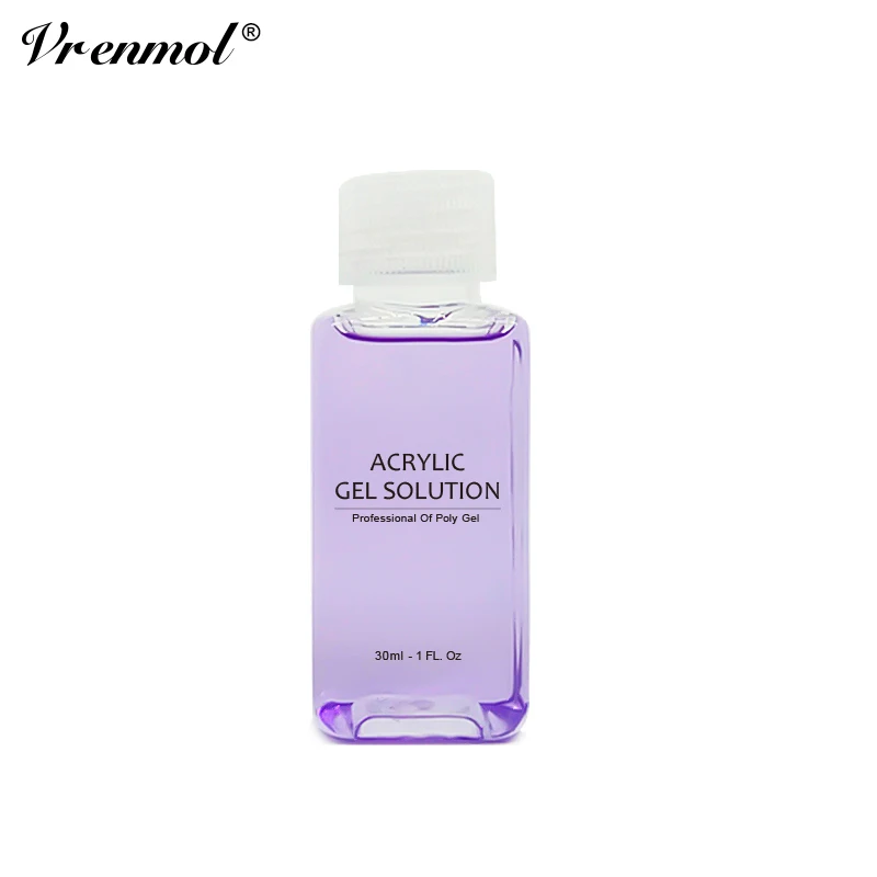 gel water Vrenmol 30 г дизайн ногтей прозрачный камуфляж цвет поли гель для наращивания ногтей кристалл поли гель для наращивания ногтей Маникюрный Инструмент - Цвет: gel water