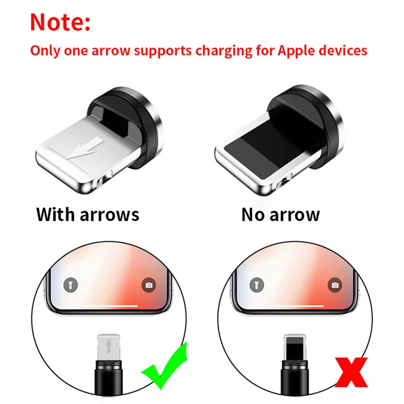 Новый Магнитный usb кабель для быстрой зарядки Xiaomi Redmi Iphone магнитный шнур huawei TYPE C