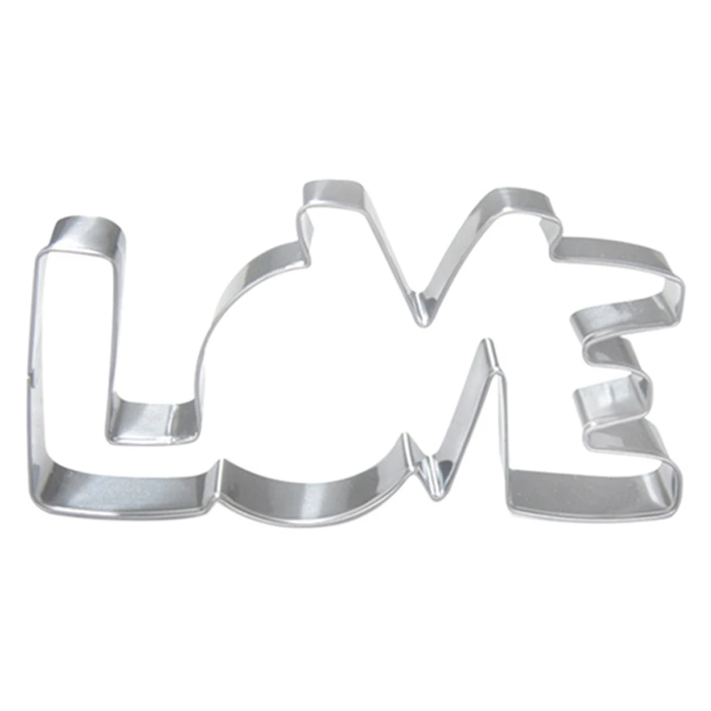 Форма для печенья love свадьба на День святого Валентина форма из нержавеющей