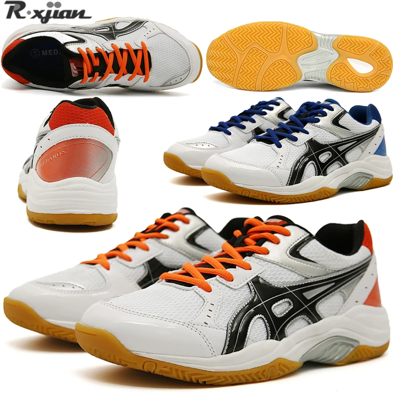 

R.xjian new couple non-slip wear-resistant badminton shoes outdoor sports volleyball shoes tennis shoes table tennis shoes