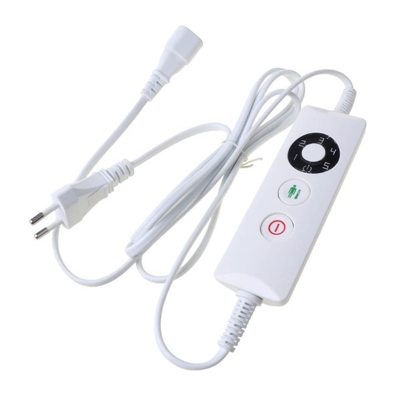 

Portable Electric Warm Foot Warmer Washable Cosy Heated Massager 5 Modes Heat