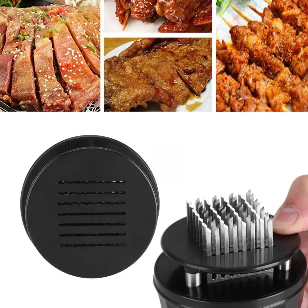 Игольчатый тендерайзер для мяса 56 лезвий круглая игла сосны нежного стейка