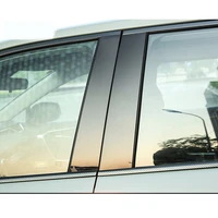 car window pillar trim sticker for toyota corolla cross 2020 2021 accessories styling