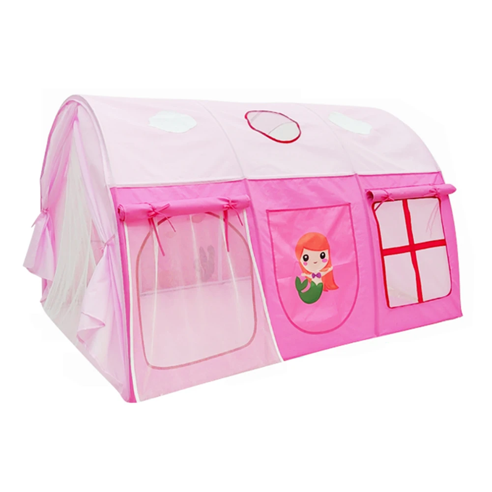 

Kid Play Tent Children Playhouse Indoor Outdoor Toy Play House Christmas Birthday Gift for Boy Girl