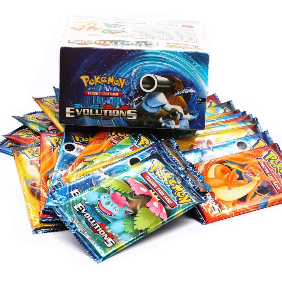 

9PCS Pokemon Cards Sun Moon GX Team Up Unbroken Bond Unified Minds Evolutions Booster Box Collectible Trading Pokemon Cards Game