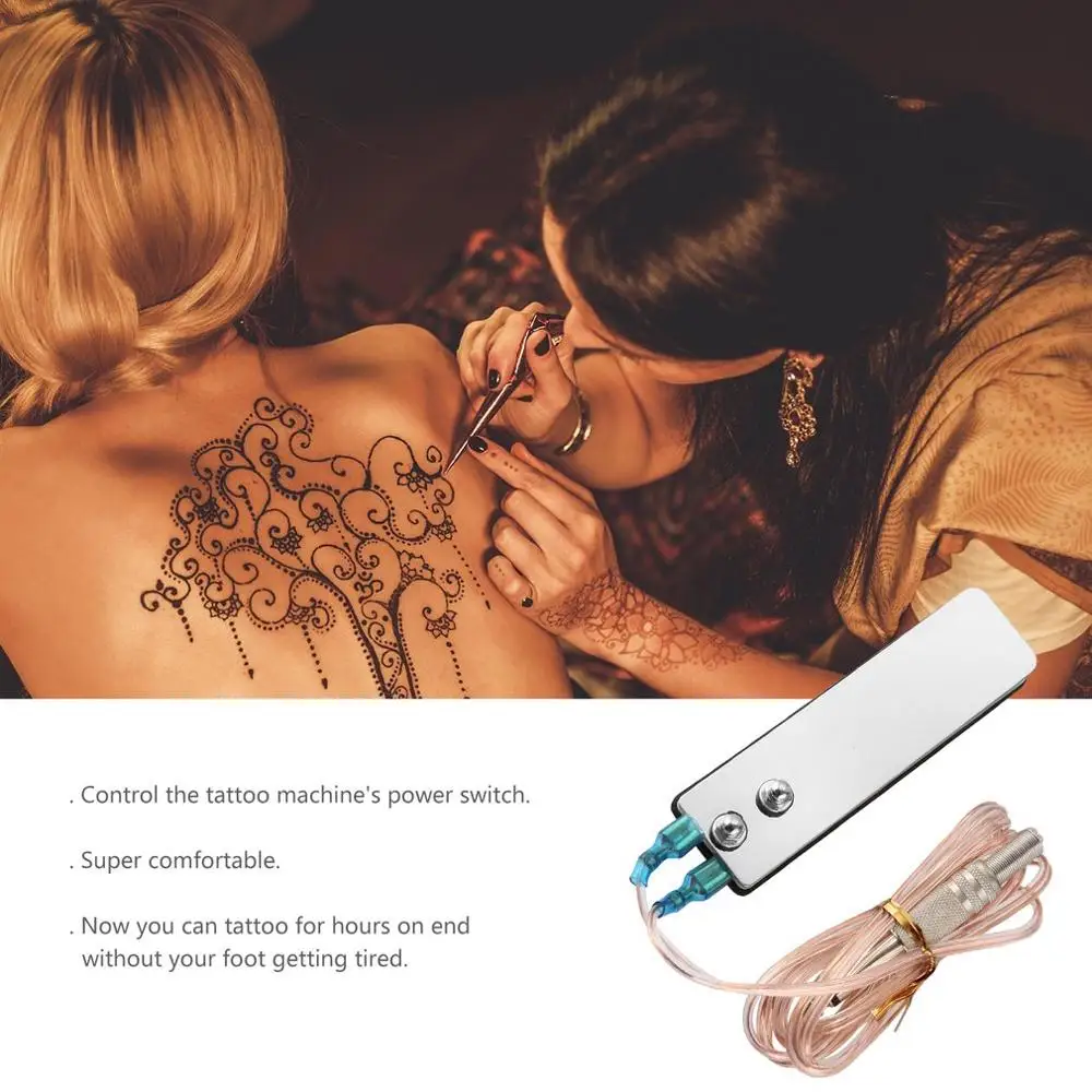 Мини устройство для управления татуировкой проводная управляющая педаль тату