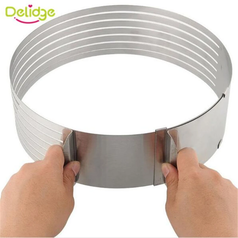 Резак для торта из нержавеющей стали Delidge регулируемый слой резака круглая