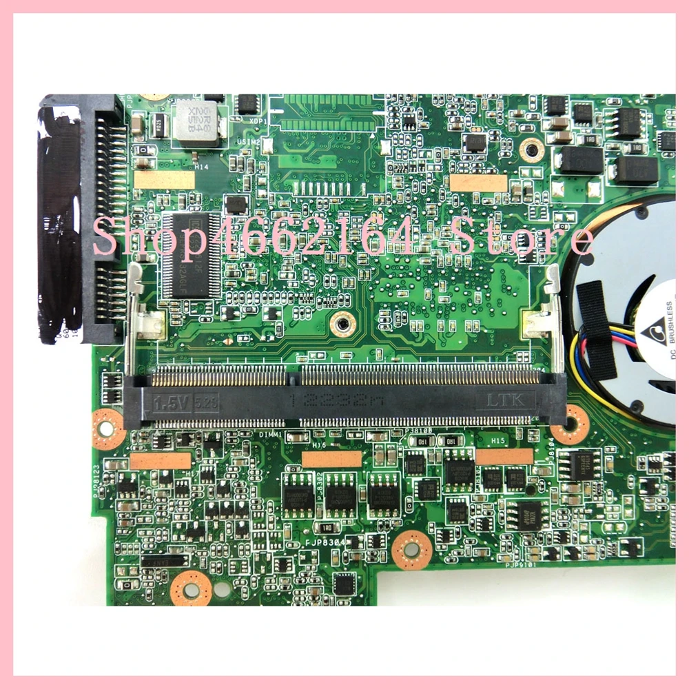 1025C без WLAN материнская плата REV 1 2G для ASUS ноутбука основная DDR3 100% протестированная
