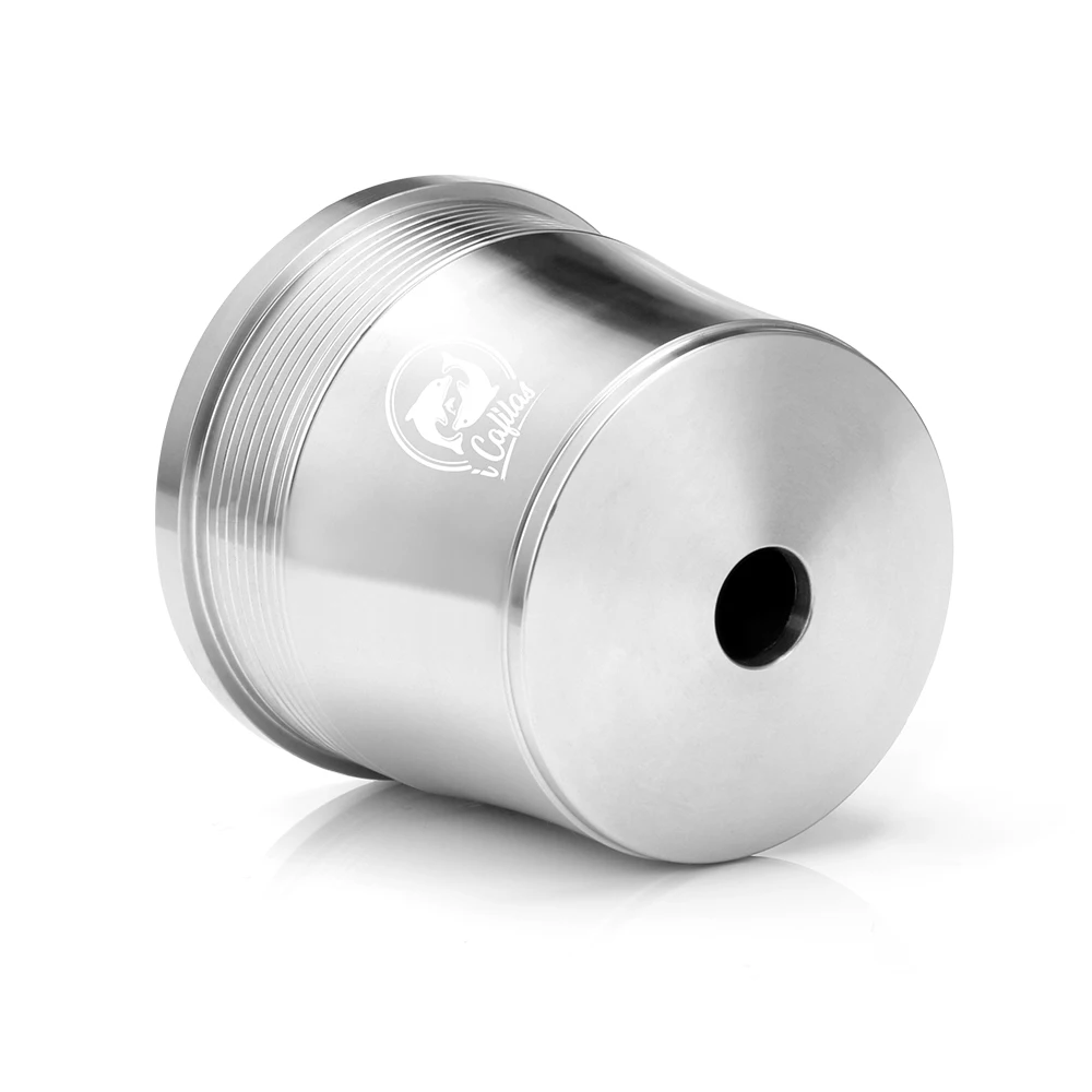 Многоразовый фильтр ICafilas для кофе машины illy Cafe капсула чашка Dripper металлическая