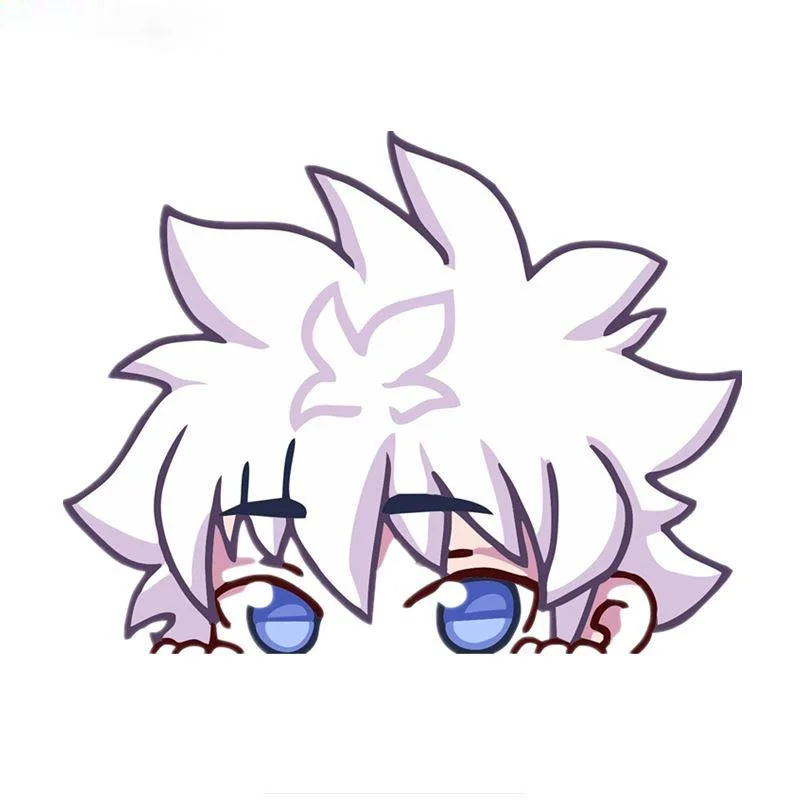 

Cute Beauty Cartoon 3D Stickers for Car Anime on Car Vinyl Decal Car Styling Decoration Door Body Window Vinyl Stickers 17*13cm