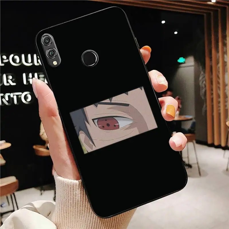 

Naruto Illustration Phone Case Black For Huawei Mate10/30/30Pro/40/40Pro Enjoy10/10Plus/8Plus/9E Y6P/8S/9 Cases