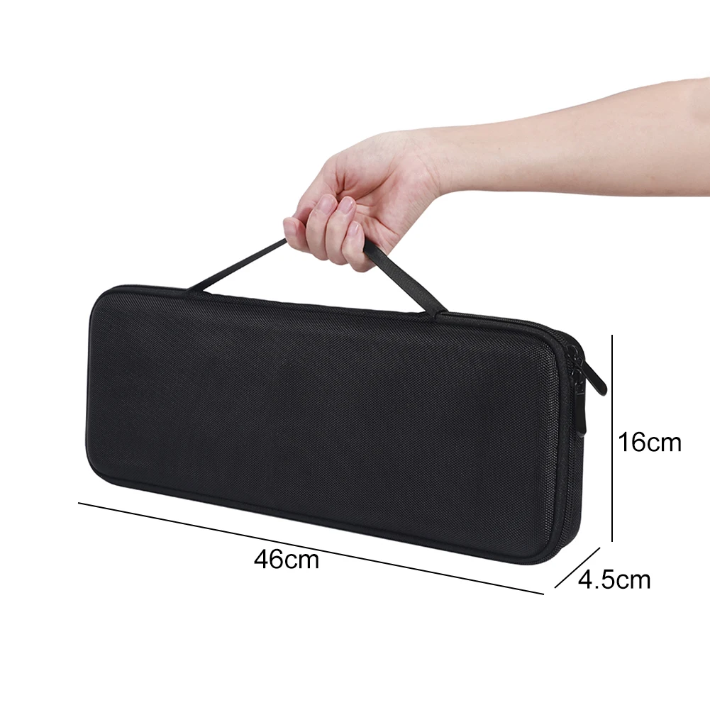 

New Hard Keyboard Storage Case Waterproof EVA Protective Bag For Logitech MX Keys Advanced Wireless Illuminated Keyboard