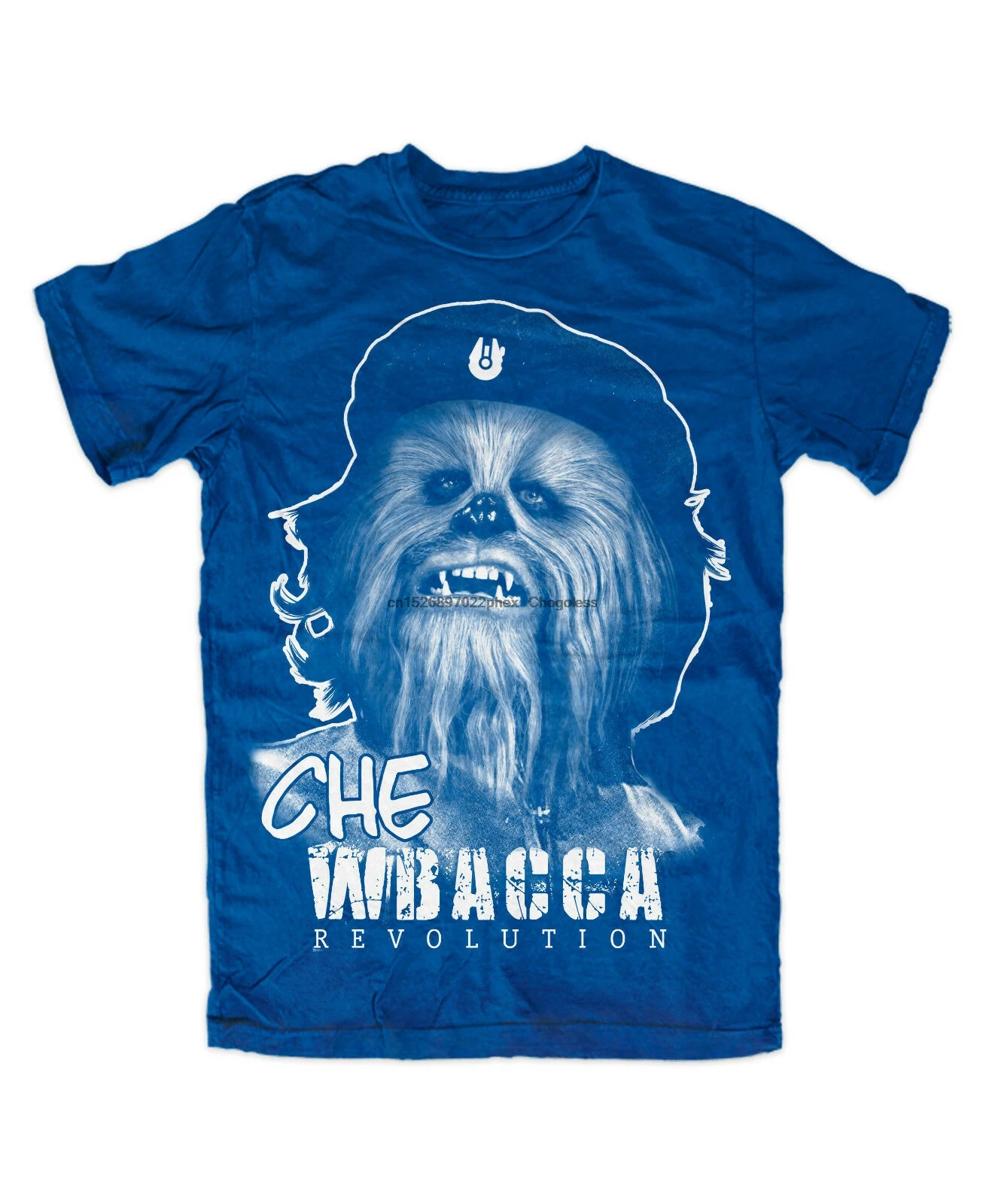 Забавная футболка Чубакка Королевский Гевара |