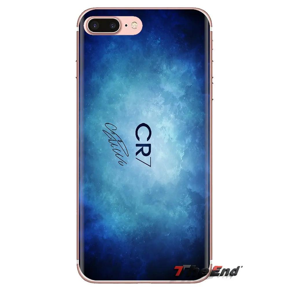 CR7 логотип Криштиану Роналду 7 Футбол для Xiaomi Mi3 samsung A10 A30 A40 A50 A60 A70 Galaxy S2 Note 2 большое