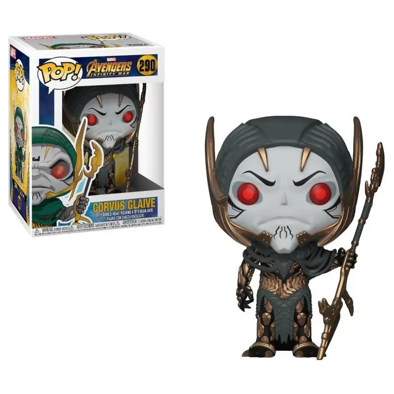 290 with box Funko pop Marvel Мстители Железный человек Капитан Америка Тор Черная Вдова Халк Локи модель человека-паука оригинальная коробка игрушки на день рождения - Цвет: 290 with box