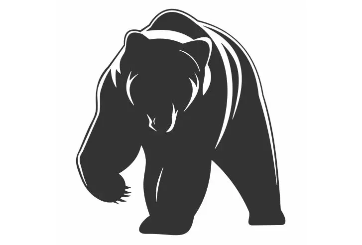 

Hot Sell Huge Bear Cartoon Graffiti Car Accessories Car-Sticker and Decals for Window Rear Decoration KK 16*16cm