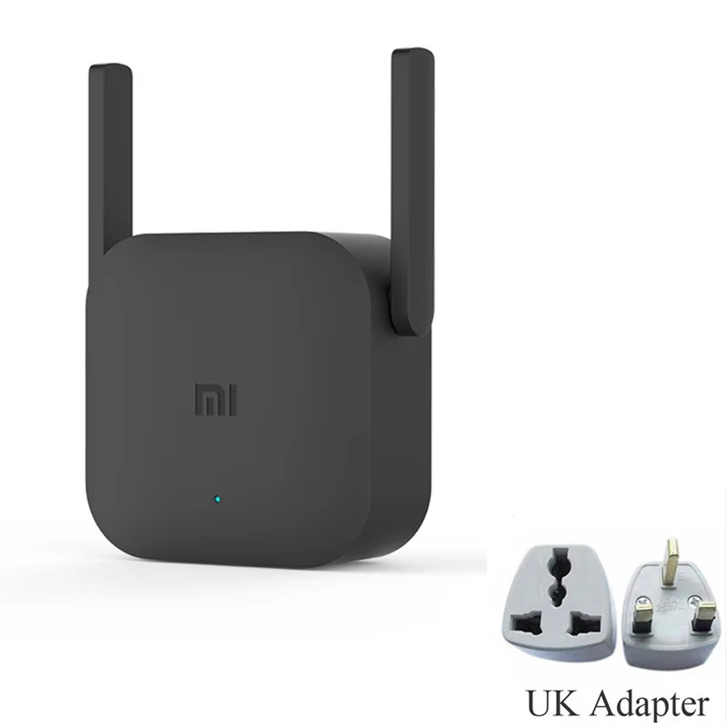 add UK Xiao mi WiFi усилитель Pro маршрутизатор 300 м сетевой расширитель ретранслятор усилитель мощности Roteador 2 Антенна для mi маршрутизатор Wi-Fi - Цвет: add UK