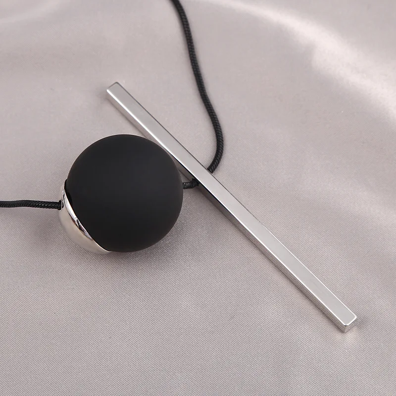 Trendy Acrylic Resin Beads Pendant Necklace Summer for Women Jewellry 90s Party Accessories Jewelery nekleses | Украшения и
