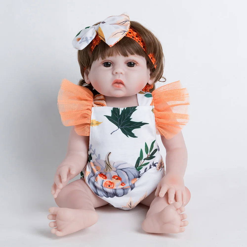 Кукла реборн Мягкая силиконовая подарок сюрприз Реалистичная кукла младенец