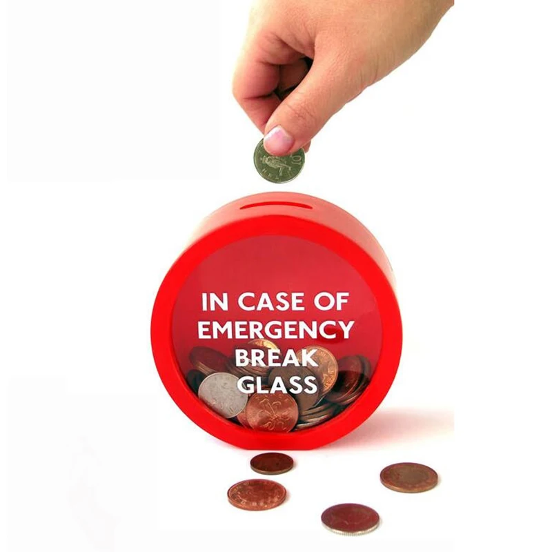 Новинка безопасная красная копилка для денег монет идеально подходит Рождества