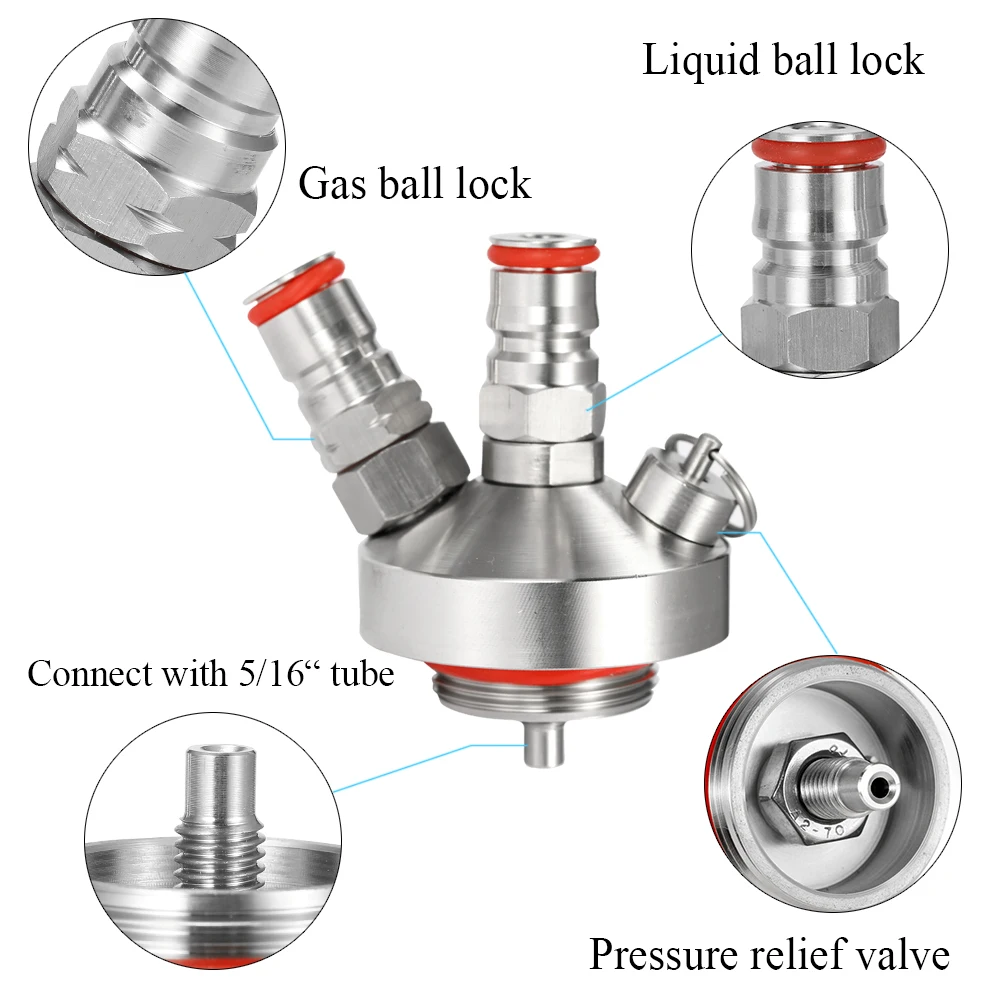 Нержавеющая сталь мини-дозатор для пивоварения рыболовли ловильный быстрый