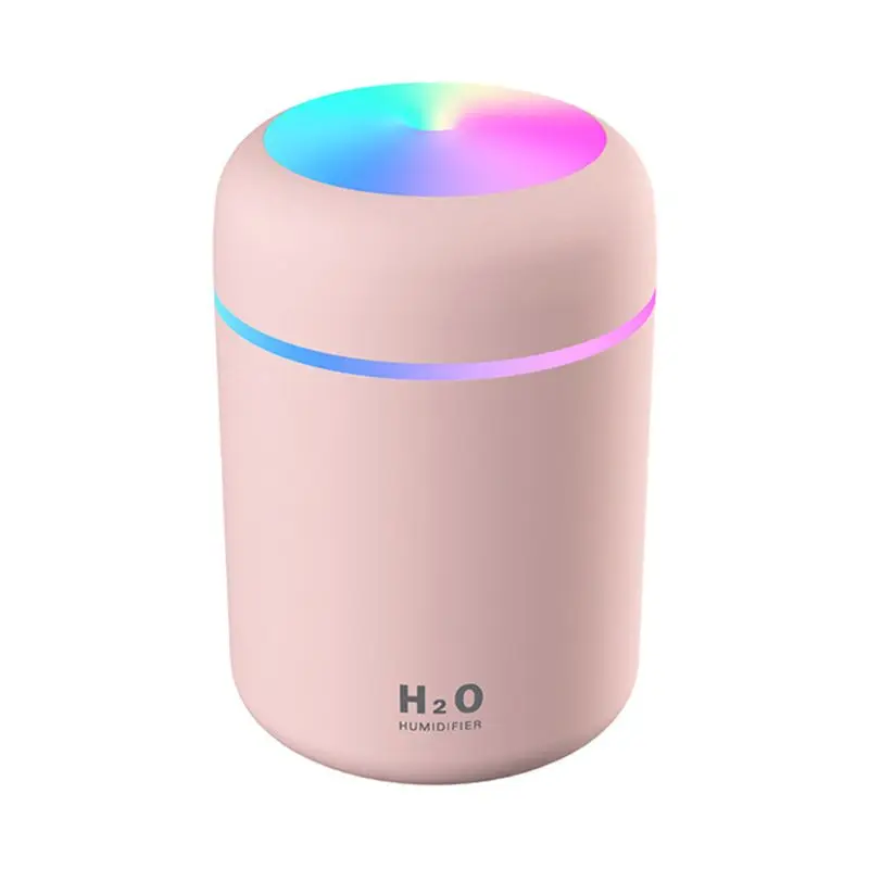 

Portable Mini USB with Colorful Night Light Air Humidifier Ultrasonic Diffuser LED Light Mist SPA Air Treatment Home