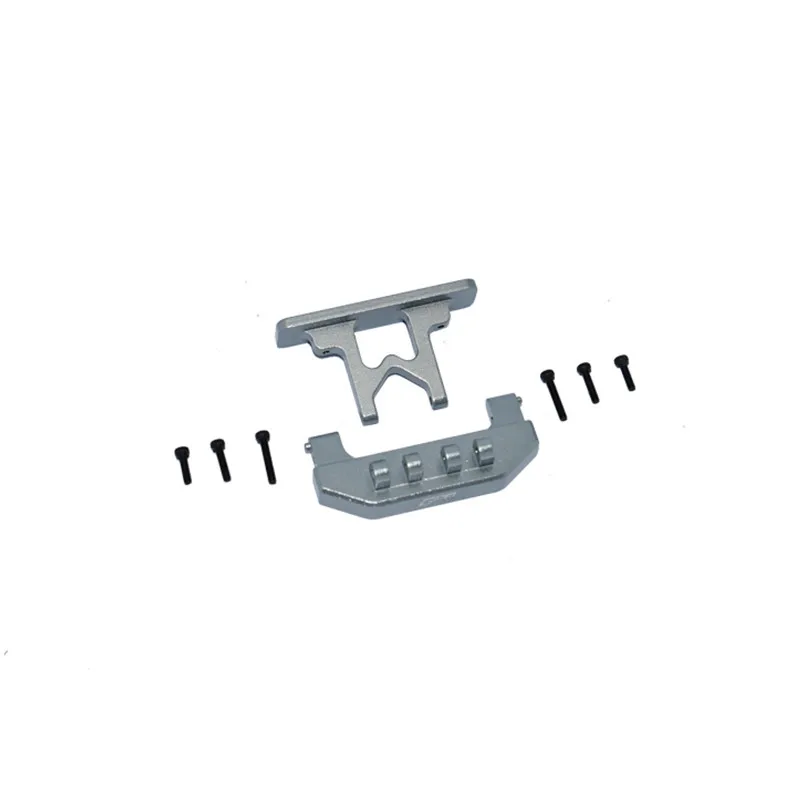 Задний бампер из алюминиевого сплава + задний автомобильный корпус для AXIAL 1/24 4WD