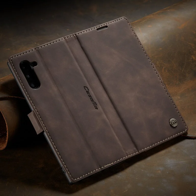 Магнитный кожаный чехол в стиле ретро для samsung Galaxy Note10 Plus, чехол-книжка для samsung S10, 5G, S9, S8 Plus, чехол-кошелек, держатель для карт