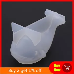 Силиконовая форма, зеркало, сделай сам, эпоксидная смола, 3D дельфин, животные, формы для изготовления ювелирных изделий, кулон, ручная работа, украшения для стола, украшения