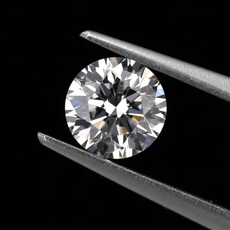 8 5 мм цвет GH круглый блестящий Moissanite 2.5ct карат отличный отрезной камень VVS1