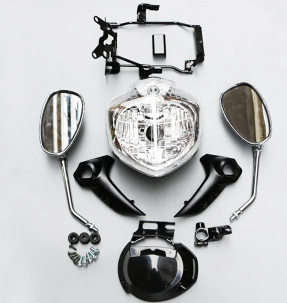 Комплект фар для мотоцикла передняя фара в сборе 2004 2006 YAMAHA FZ6 FZ6N 2005 Farol FZ 6N 04 05 06