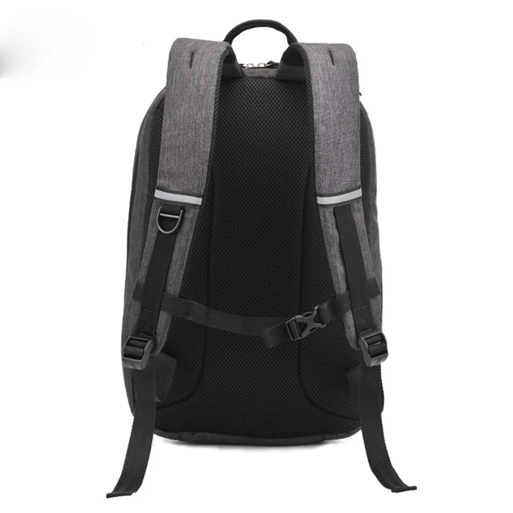 Мужской рюкзак 14 дюймов черный простой жесткий для компьютера колледжа синий |