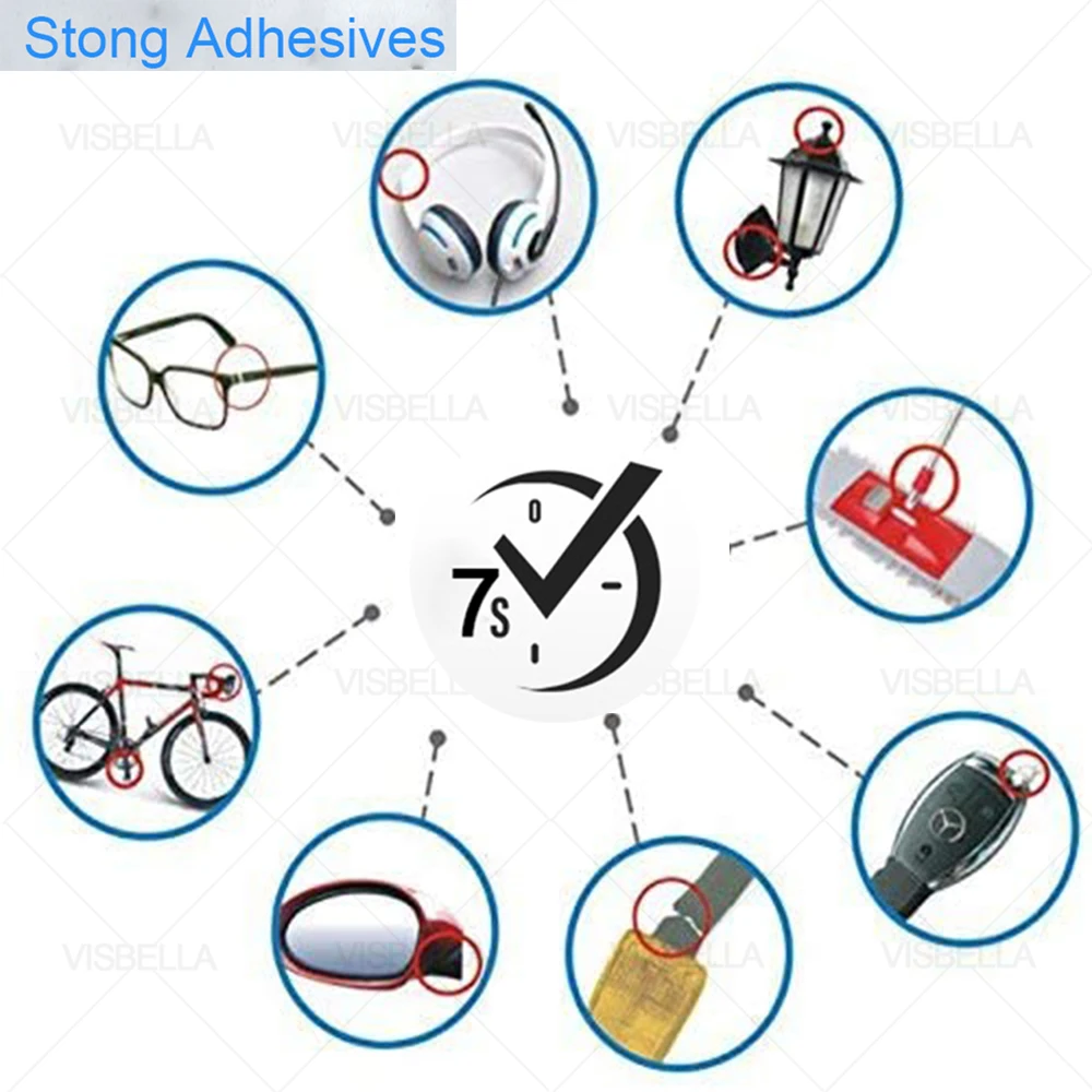 Super Caulk Adhesives Sealant Glue 7 Seconds Speedy Fix Strong Liquid Powder Fill Metal Steel Plastic Wood Rubber Ceramic Repair |