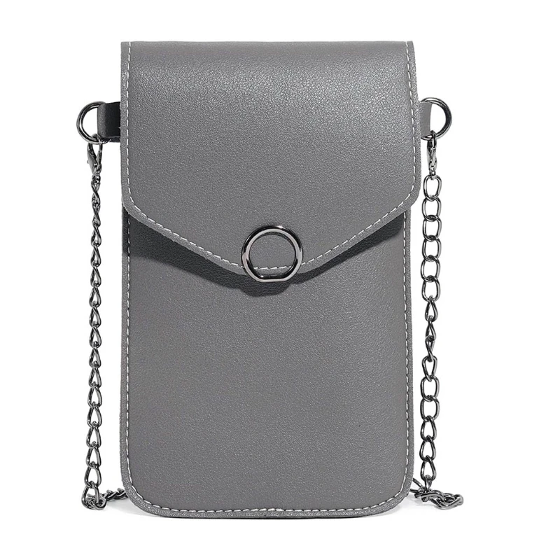 

Touch Screen Purse Small Crossbody Phone Bag for Women Shoulder Bags Holder with Chain Strap Cell Phone Pouch Wallet D0UD