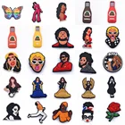 Лучшие женские подвески для обуви певицы, аксессуары для кроксов, восхитительный Шарм