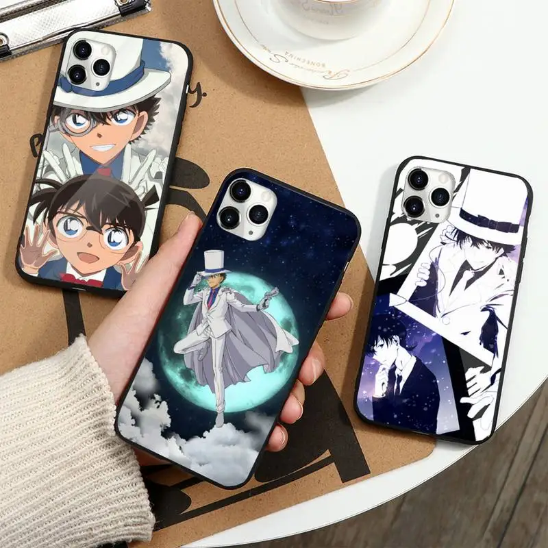 

Magic Kaito detective conan anime Phone Case for iPhone 11 12 pro XS MAX 8 7 6 6S Plus X 5S SE 2020 XR mini