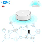 Шлюз Tuya многорежимный, Wi-Fi + Bluetooth-совместимый + многопротокольный шлюз связи Zigbee, дистанционное управление с помощью приложения smart Life
