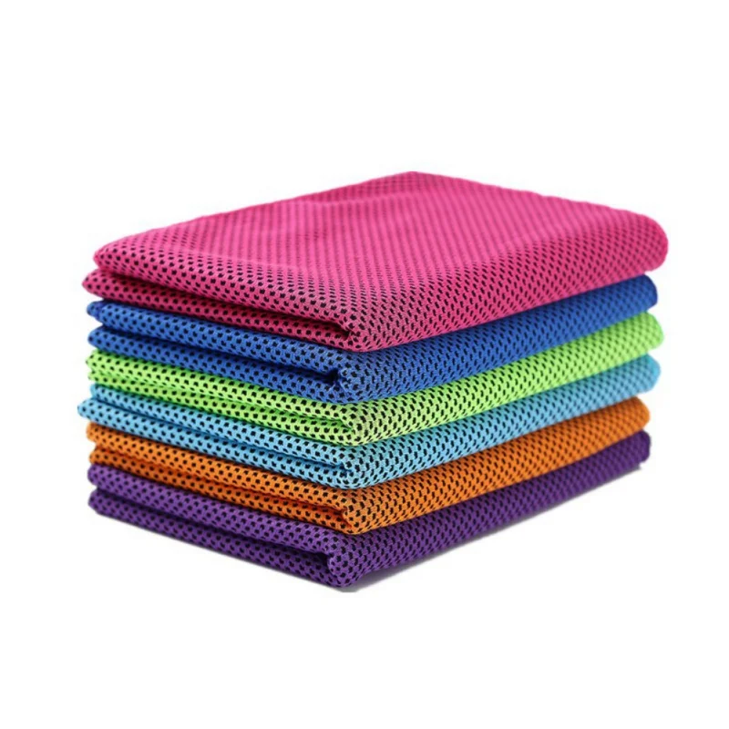 

5pcs/bag Sports Instant Cooling Towel Ice Cold Jogging Gym Chilly Pad Rapid Cooling Sports Quick-Dry Ice Cold Swimming Towels