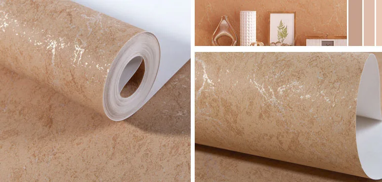 Оранжевый многоцветная настенная бумага современный дизайн обои ролл стикер для