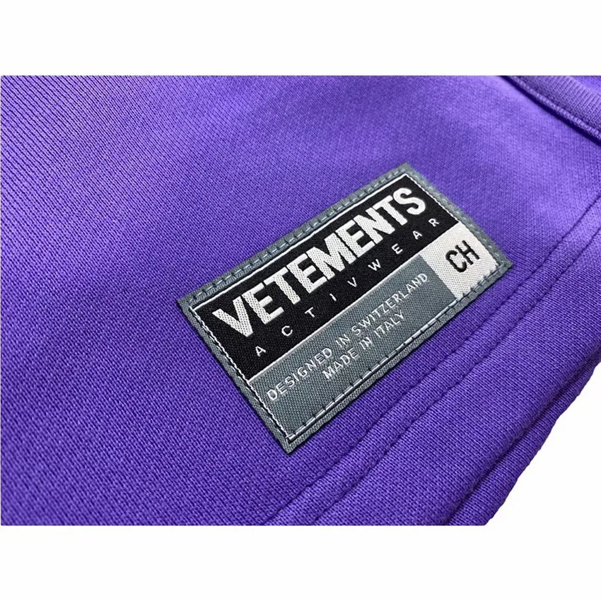 

3D Foam High Street Purple Vetements Shorts Kanye West Breechcloth Men Women Vetements Beach Shorts